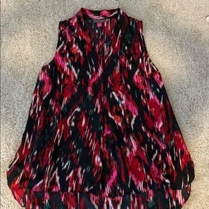 Vince Camuto Colorful Sleeveless Blouse